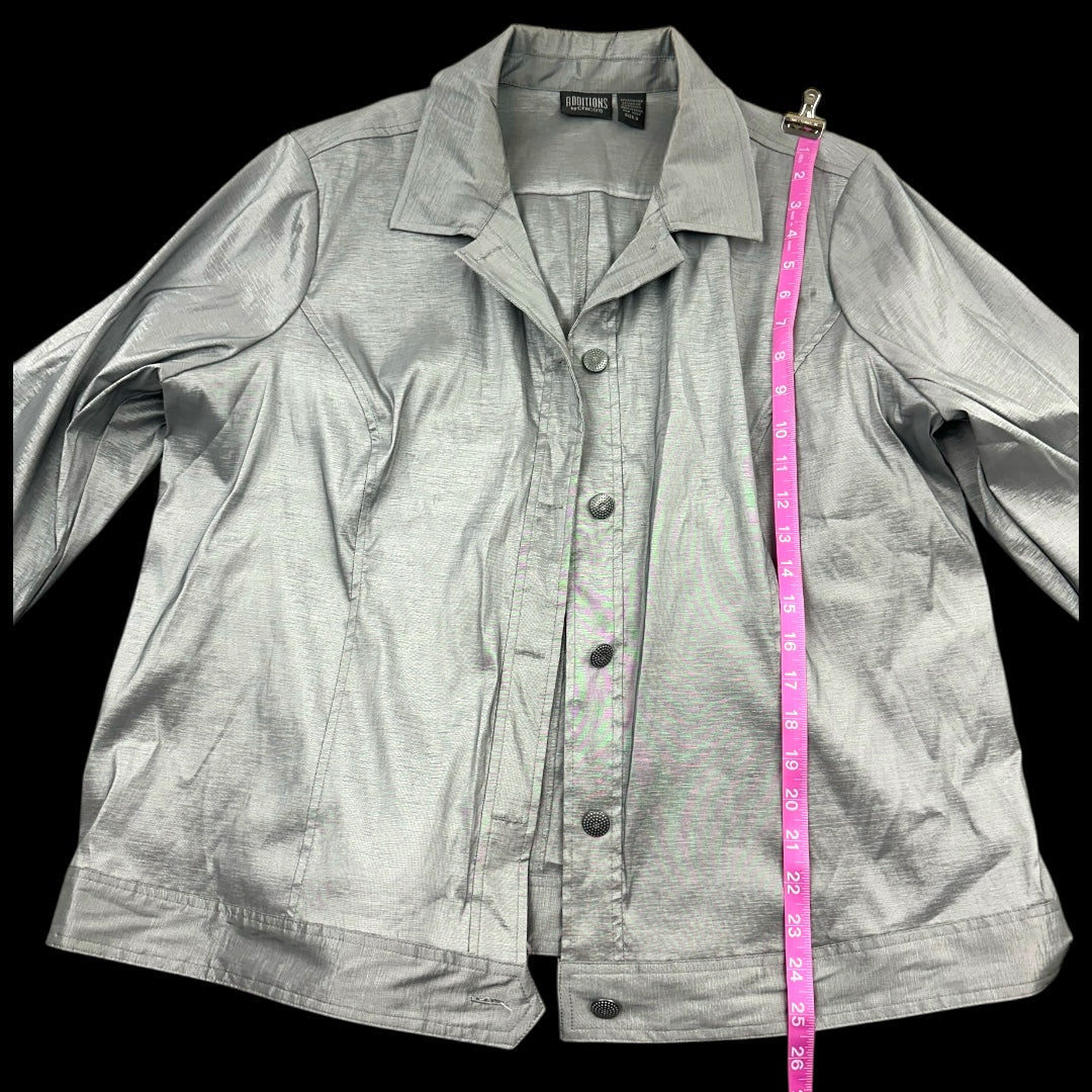 Addictions by Chico's Metallic Jacket