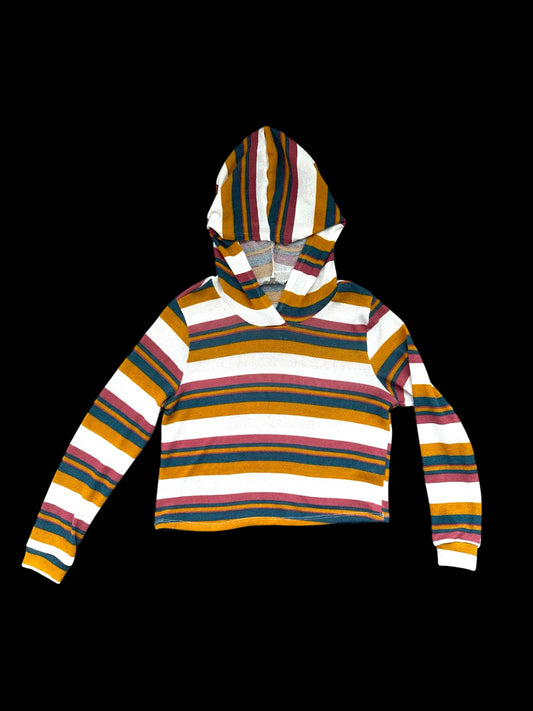 Multicolored Stripe Hoodie