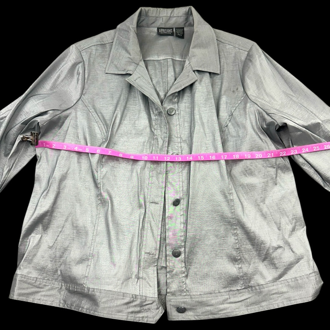 Addictions by Chico's Metallic Jacket