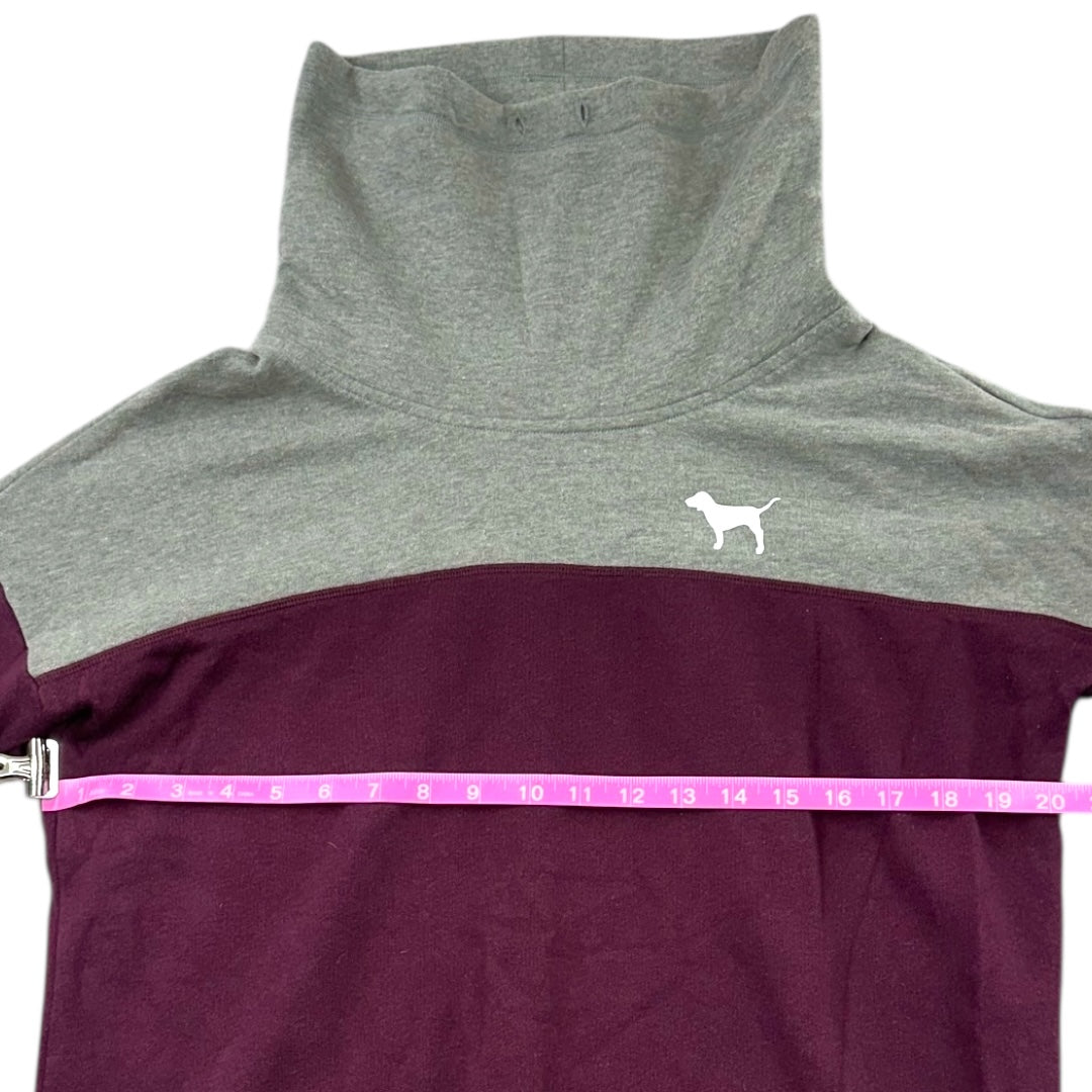 Victoria's Secret PINK Color Block Cowl Neck Pullover Sweater