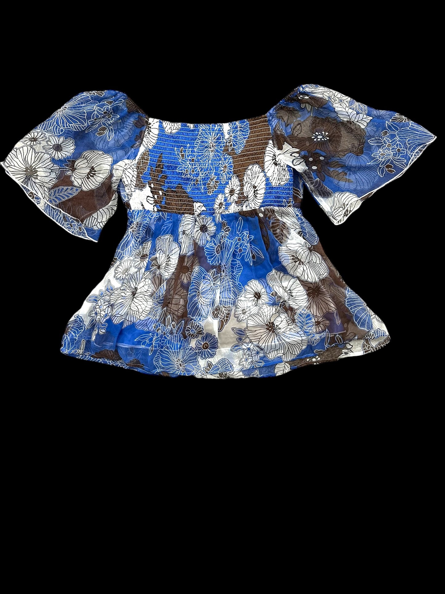 Karen Kane Floral Blouse