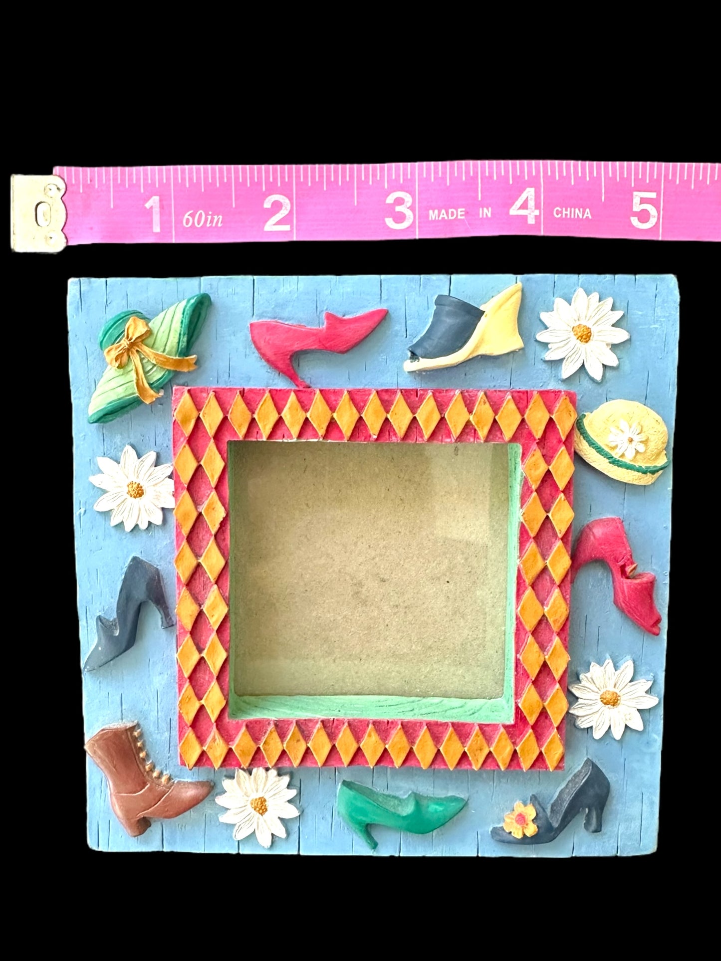 Vintage Wood Shoe Mini Frame