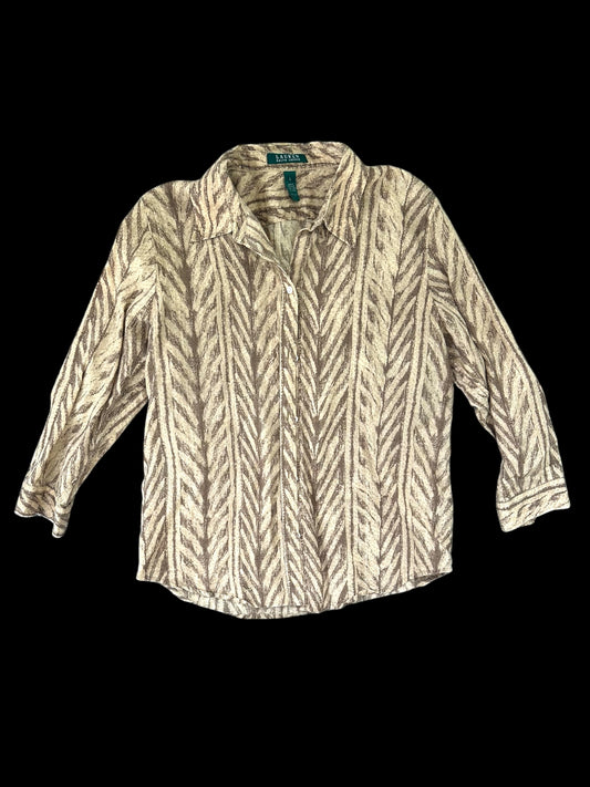 Lauren Ralph Lauren Animal Print Long Sleeve