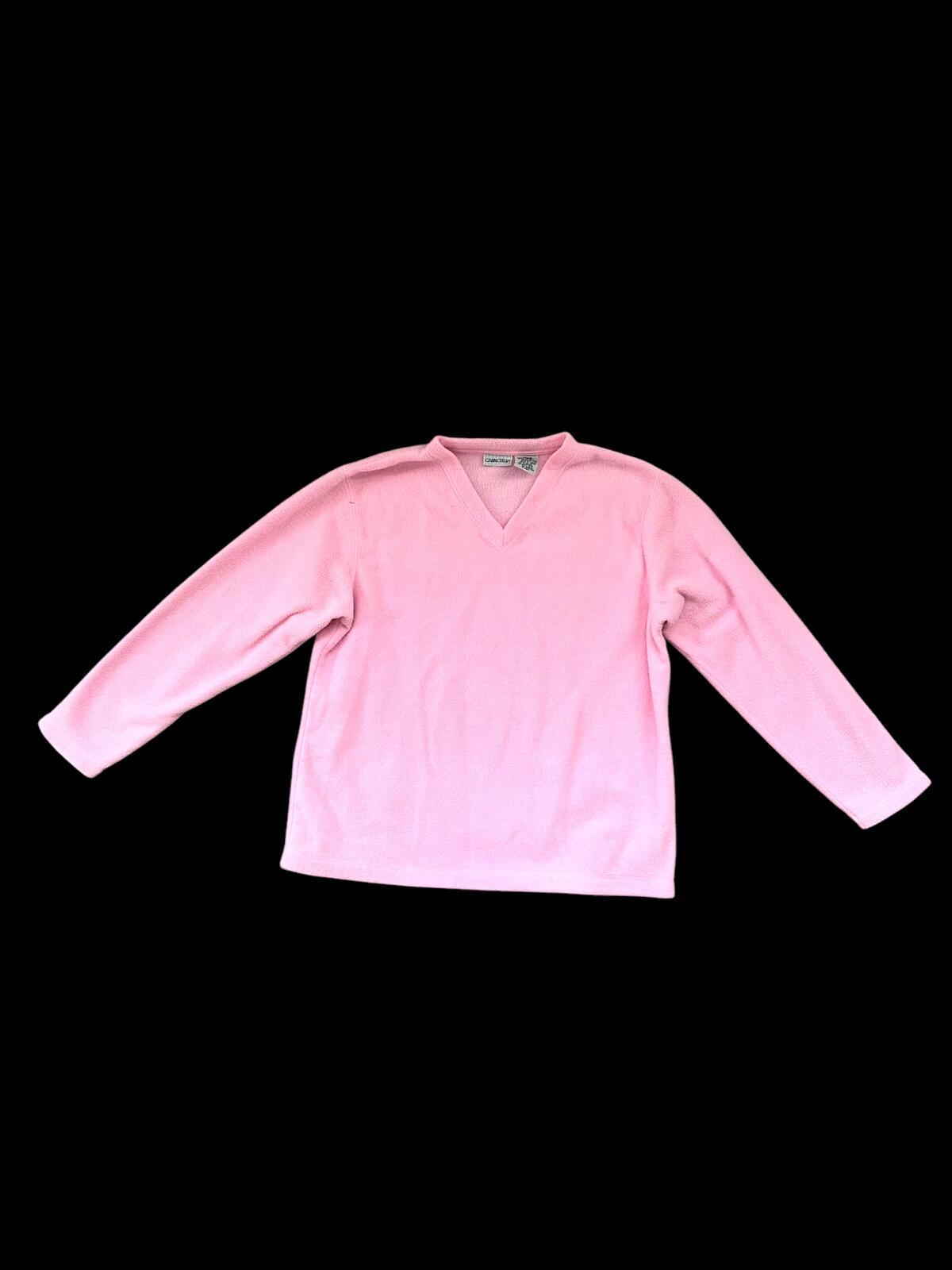 Cabin Creek Pink Fleece Pullover