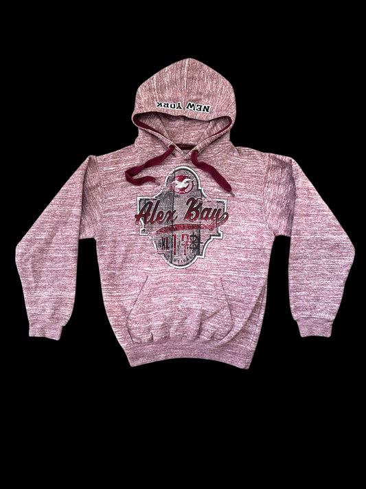 Alex Bay Red Heather Hoodie