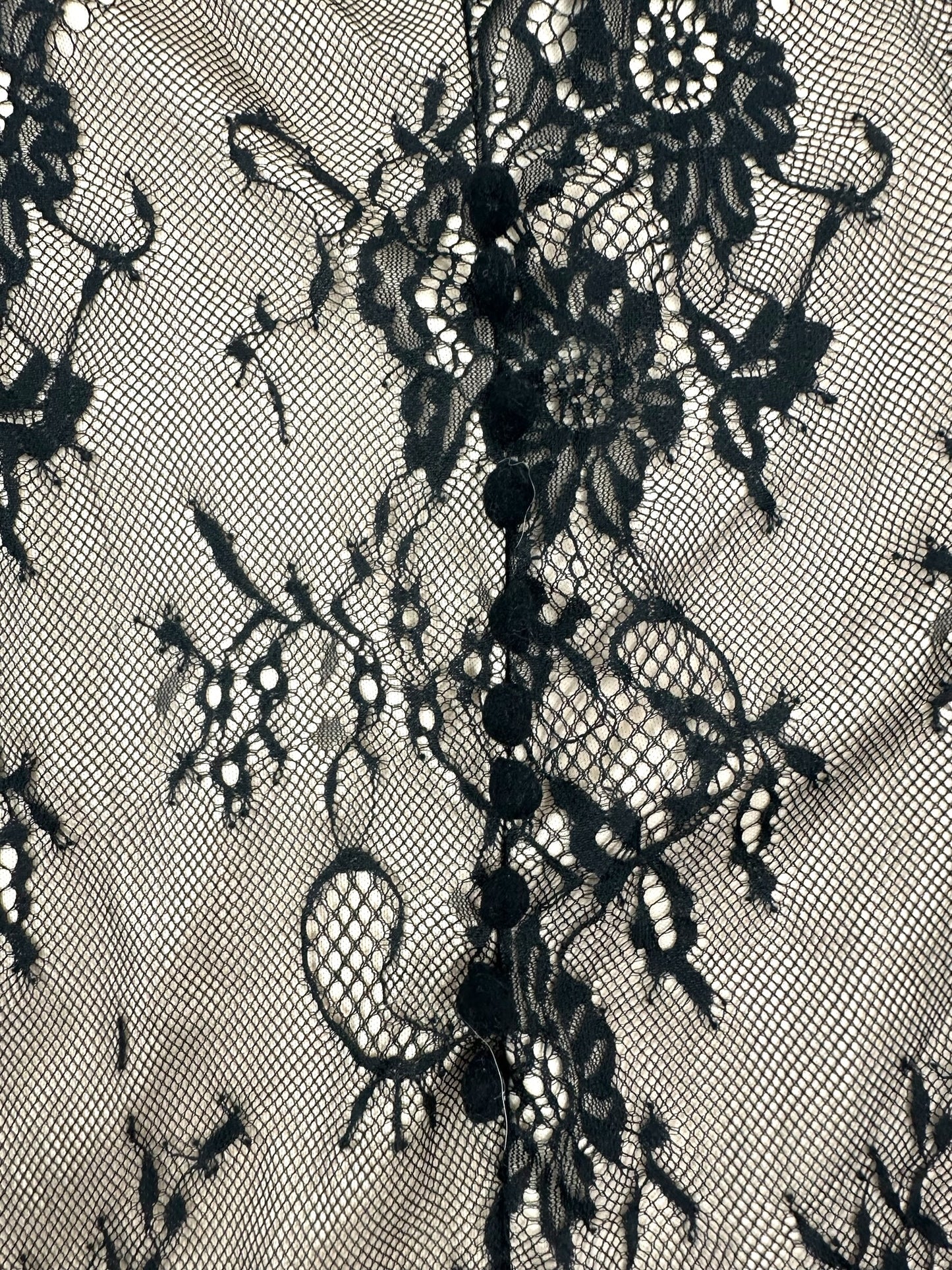 Evening Chantilly Lace Maxi Skirt