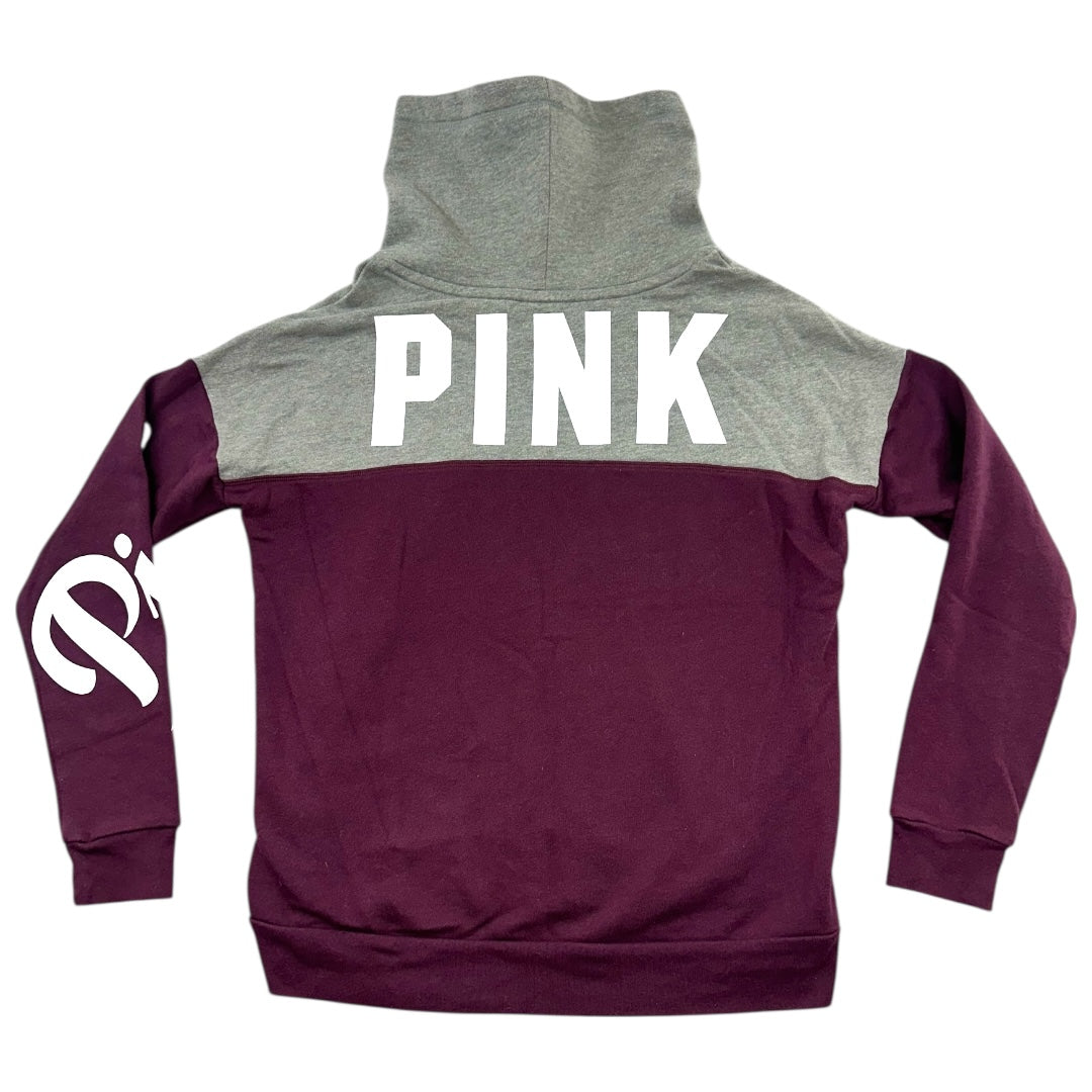 Victoria's Secret PINK Color Block Cowl Neck Pullover Sweater
