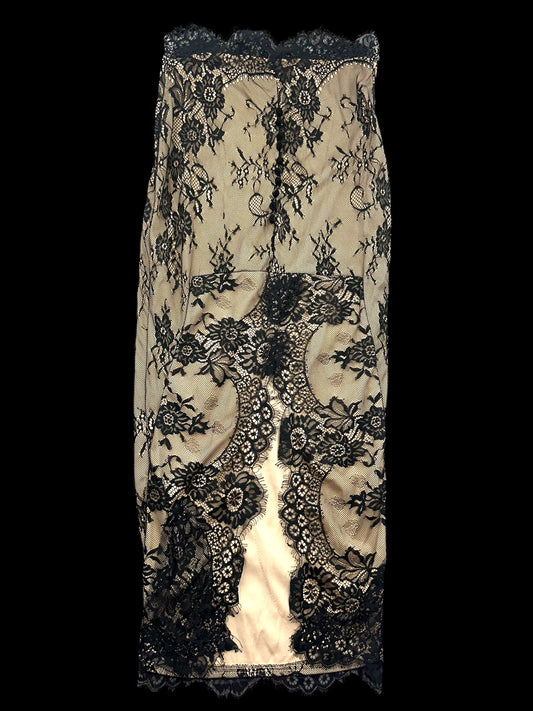 Evening Chantilly Lace Maxi Skirt