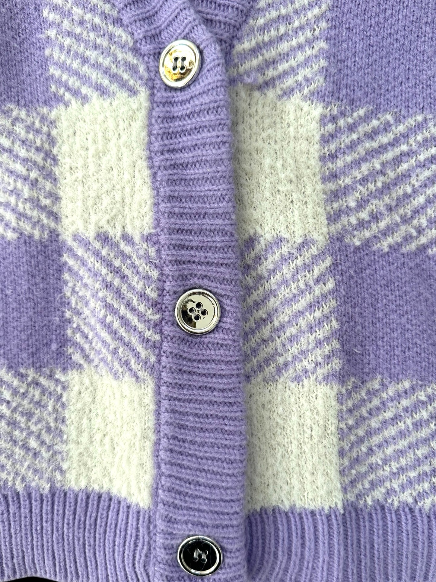 Willow and Wind Checkered Cardigan