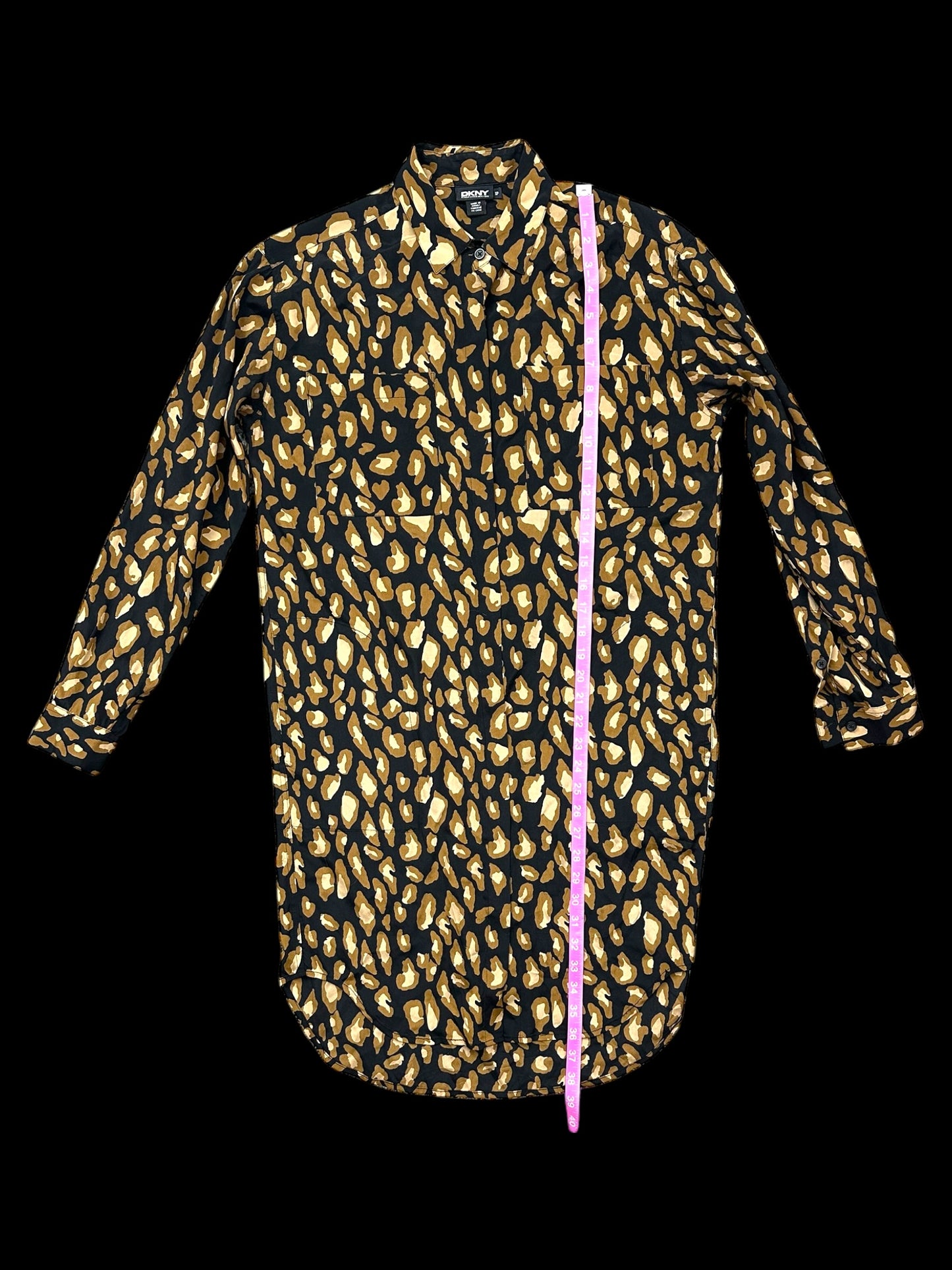 DKNY Leopard Tunic Dress