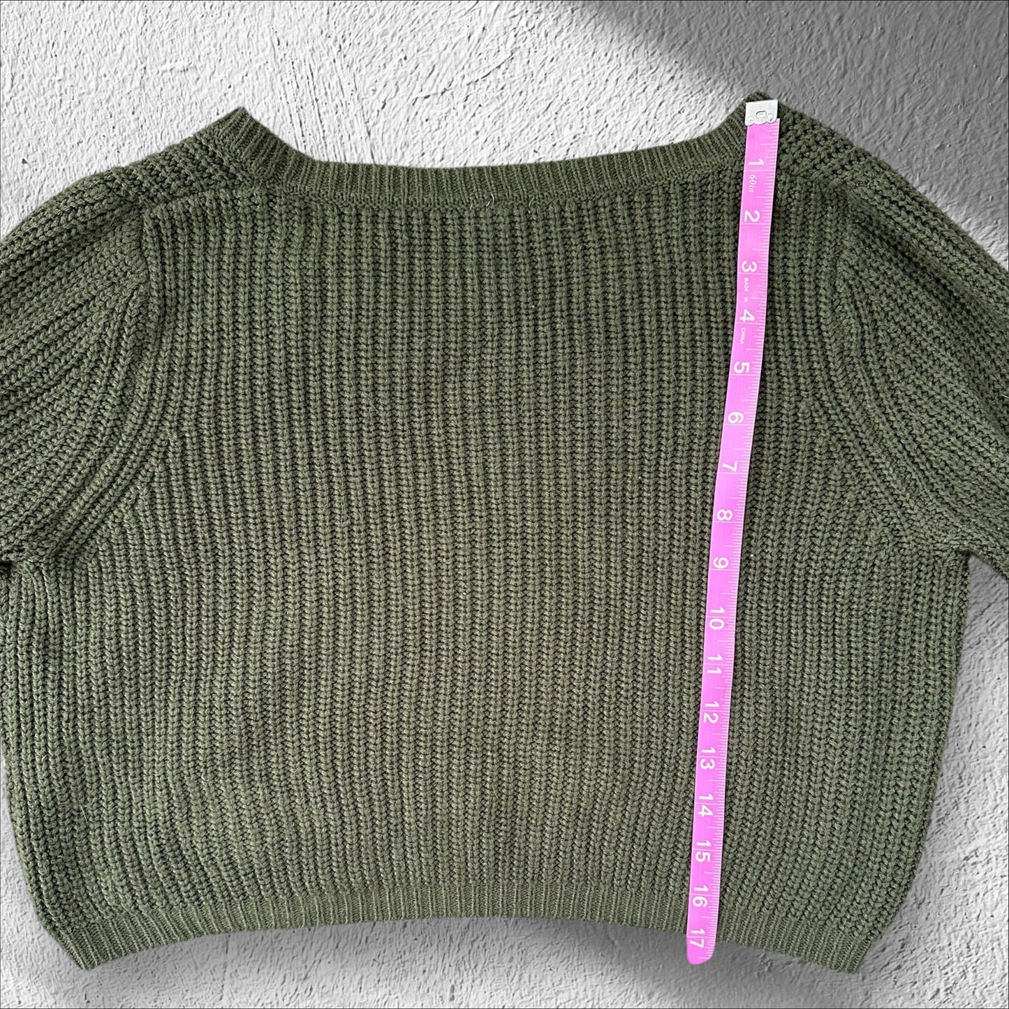 Knit Cropped Sweater