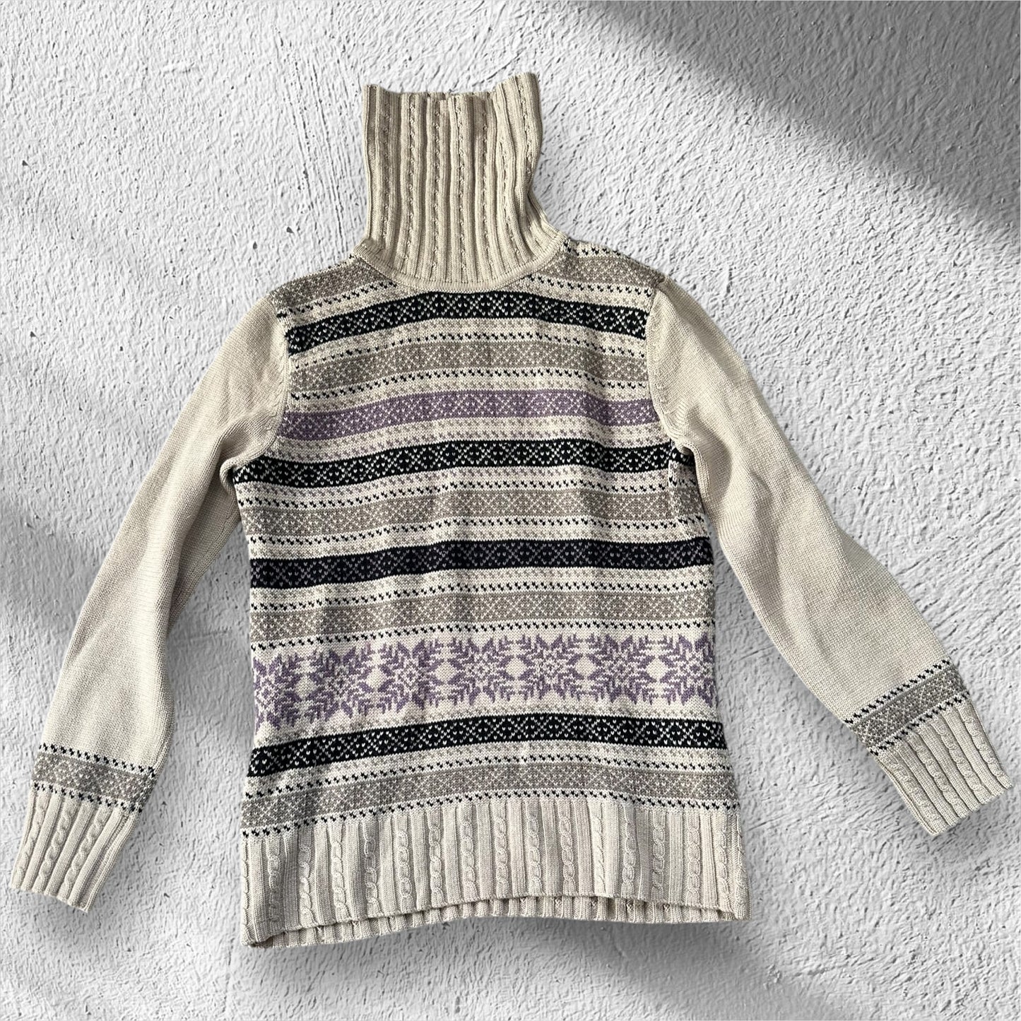 Vintage Patterned Sweater