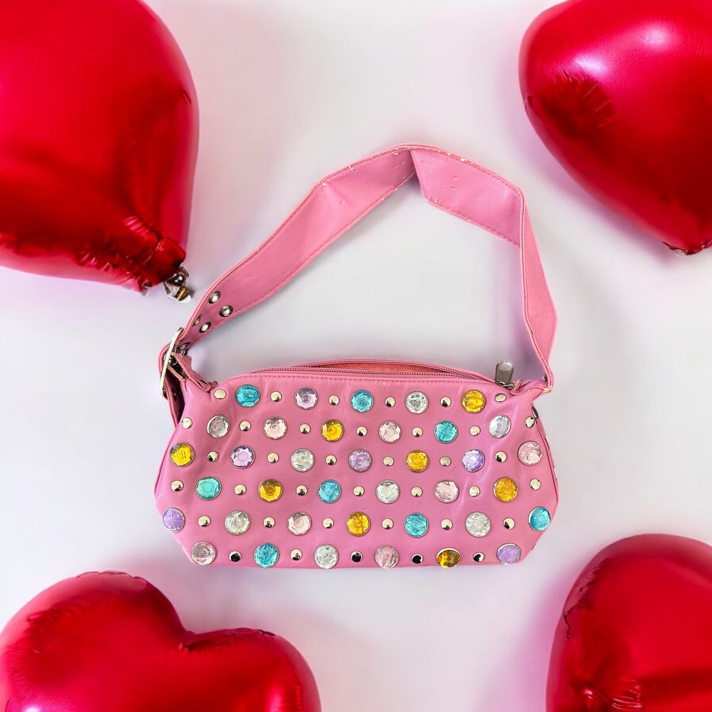 Y2k Rhinestone Shoulder Bag