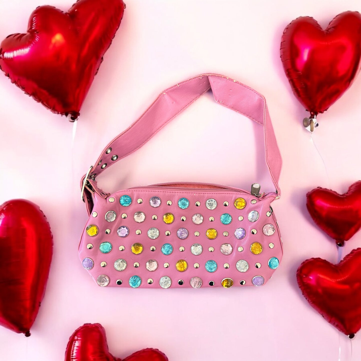 Y2k Rhinestone Shoulder Bag