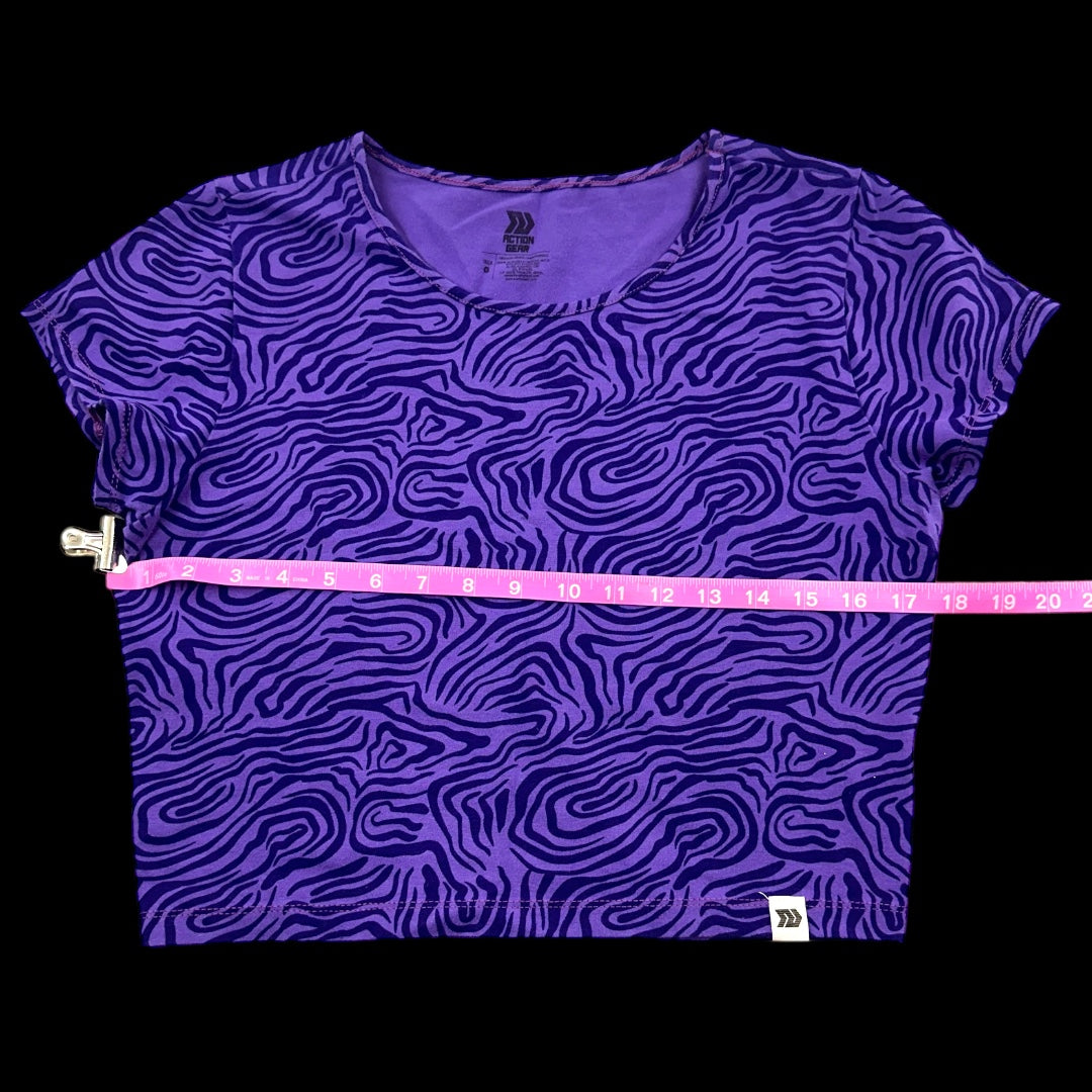 Action Gear Zebra Crop Top