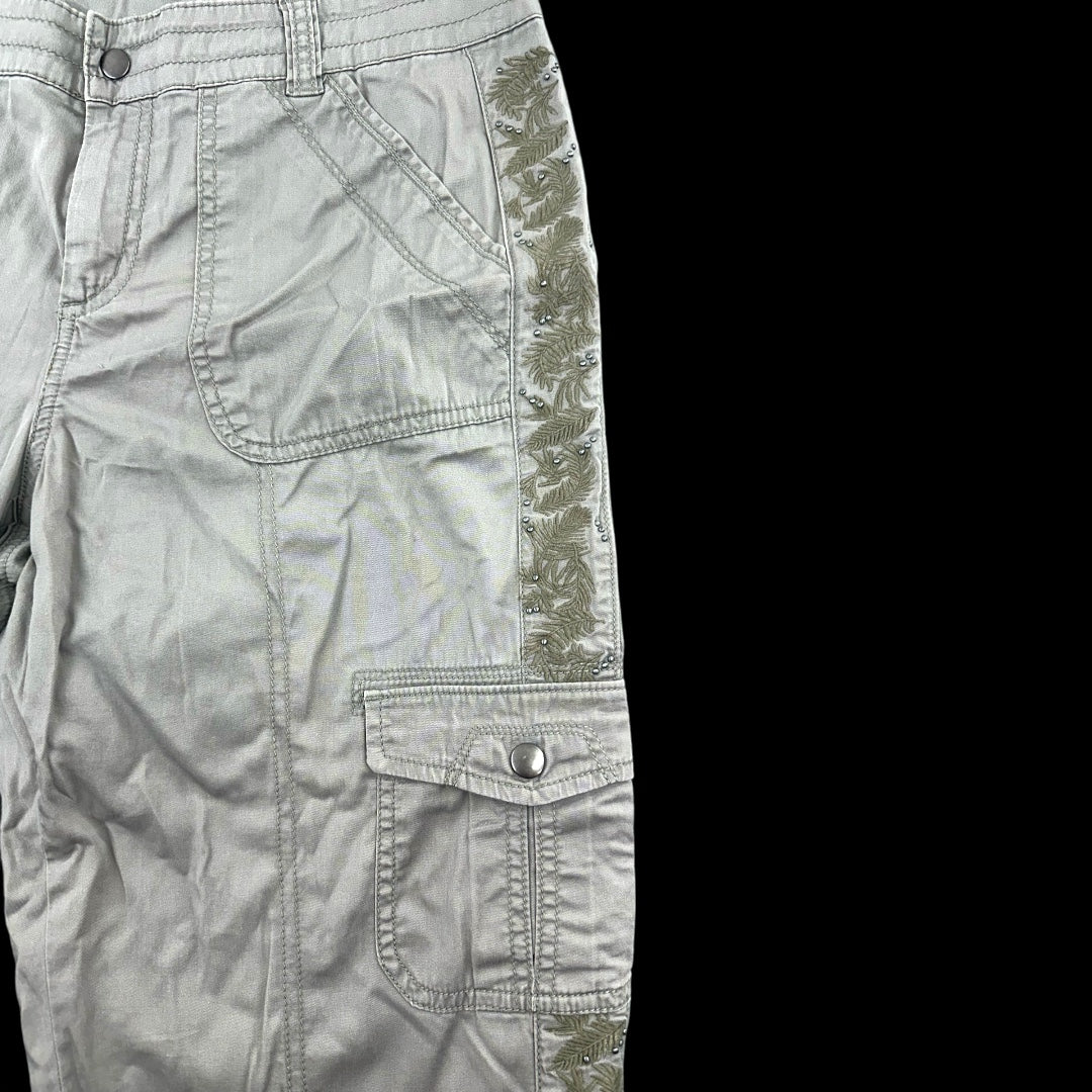 Y2k Cropped Cargo Pants