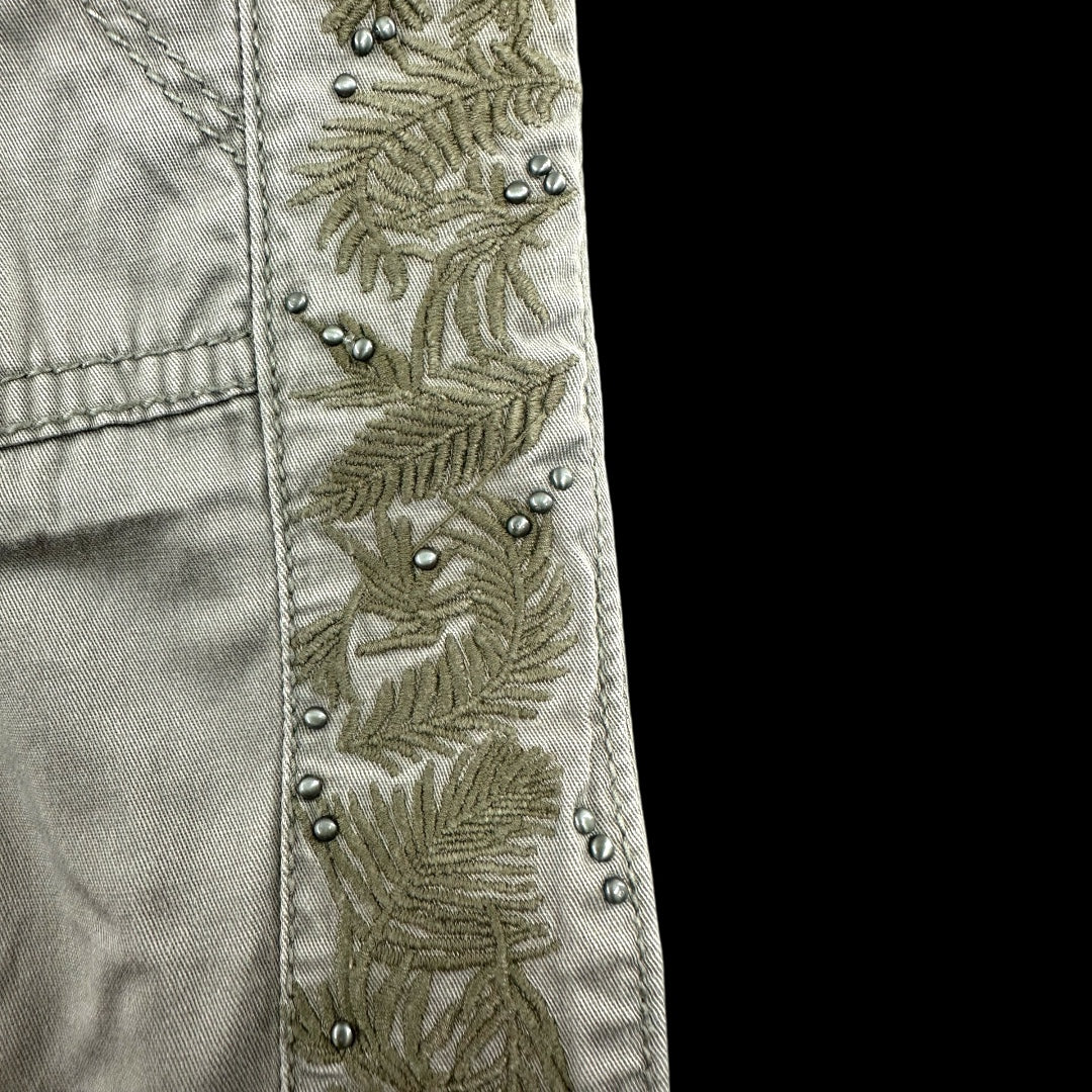 Y2k Cropped Cargo Pants