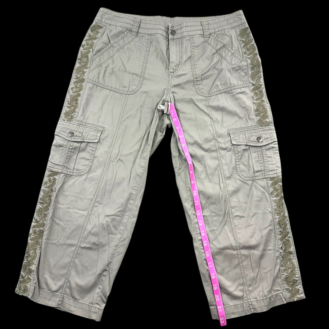 Y2k Cropped Cargo Pants