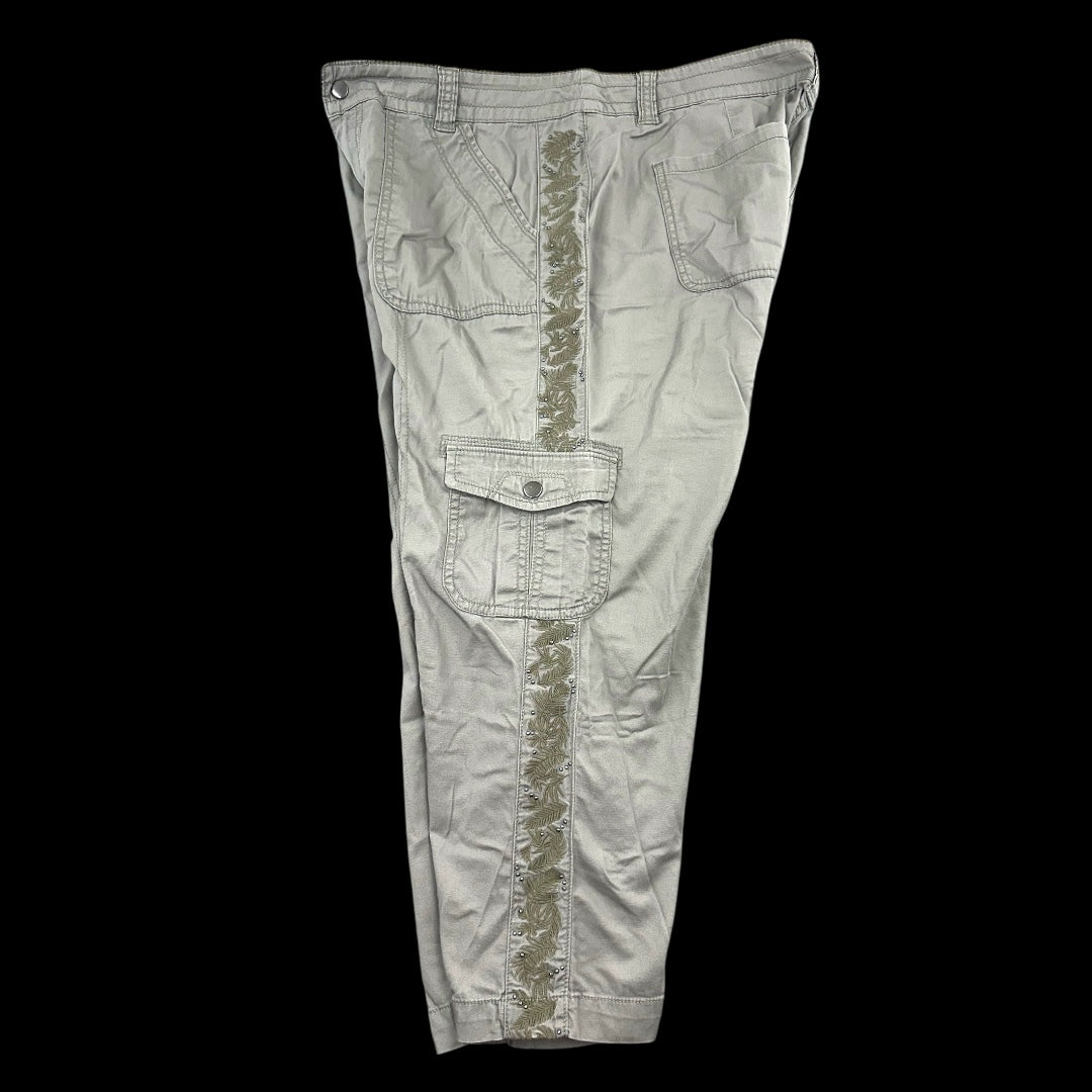 Y2k Cropped Cargo Pants