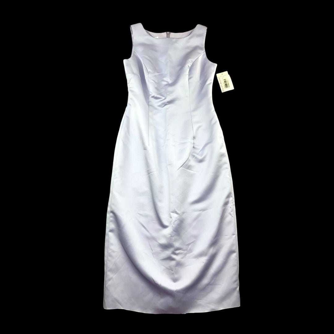 Michaelangelo Lavender Satin Formal Gown
