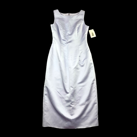 Michaelangelo Lavender Satin Formal Gown
