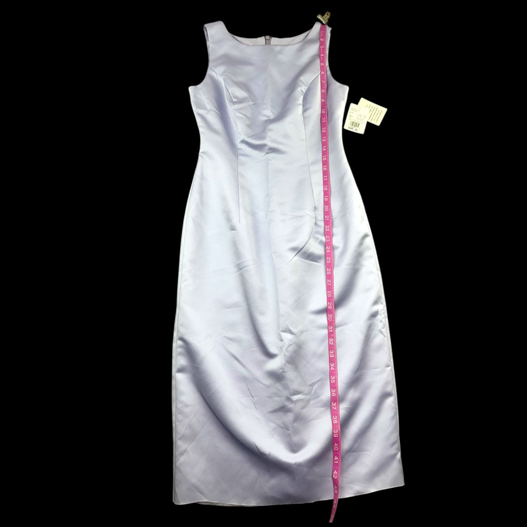 Michaelangelo Lavender Satin Formal Gown