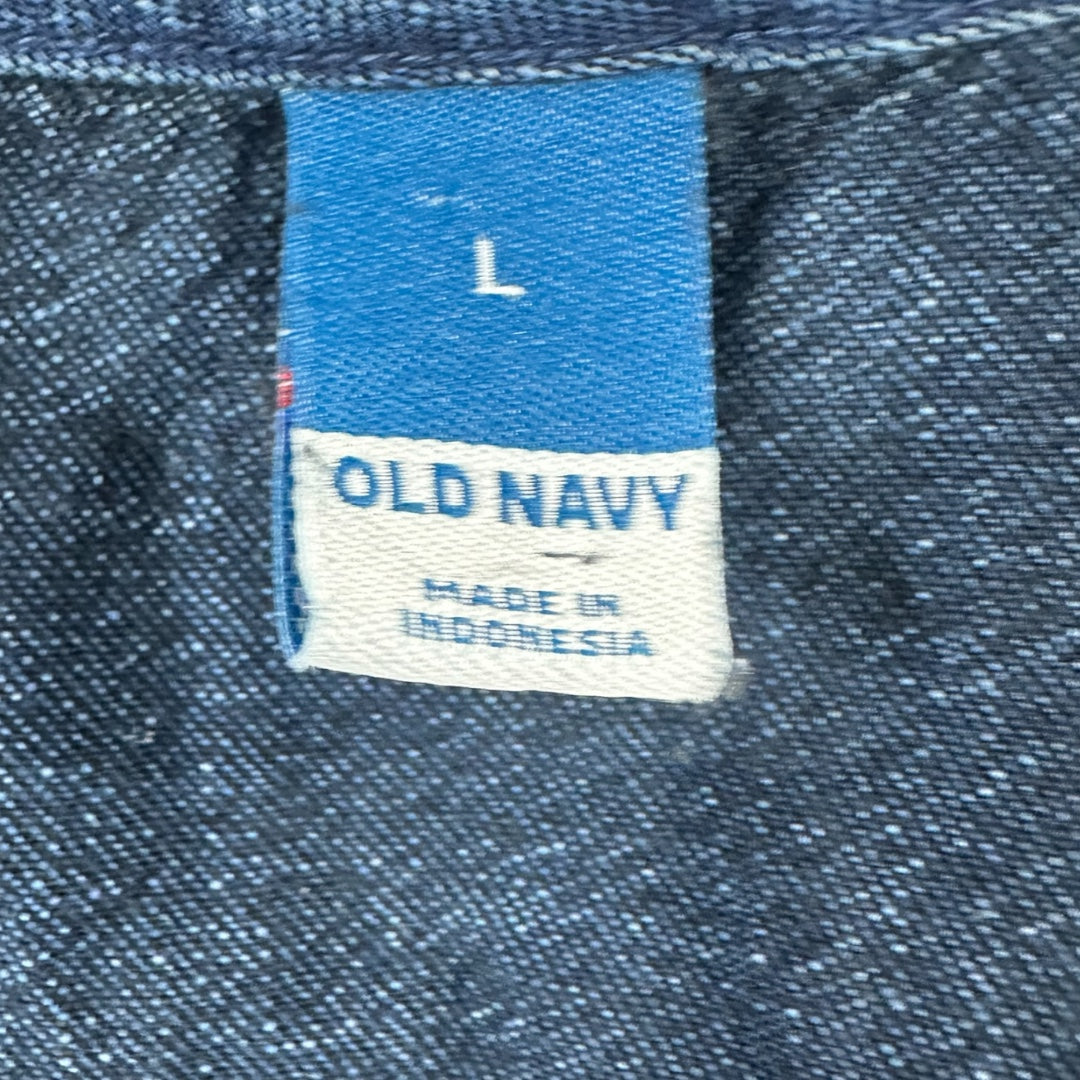 Old Navy Denim Babydoll Dress