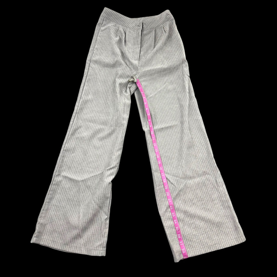 SHEIN High-Waist Flare Leg Knit Pants