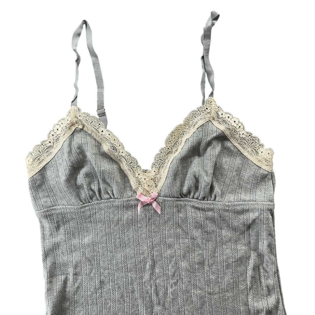 Victoria's Secret Ribbed Modal & Lace Cami Shorts Set