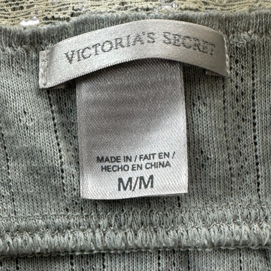 Victoria's Secret Ribbed Modal & Lace Cami Shorts Set