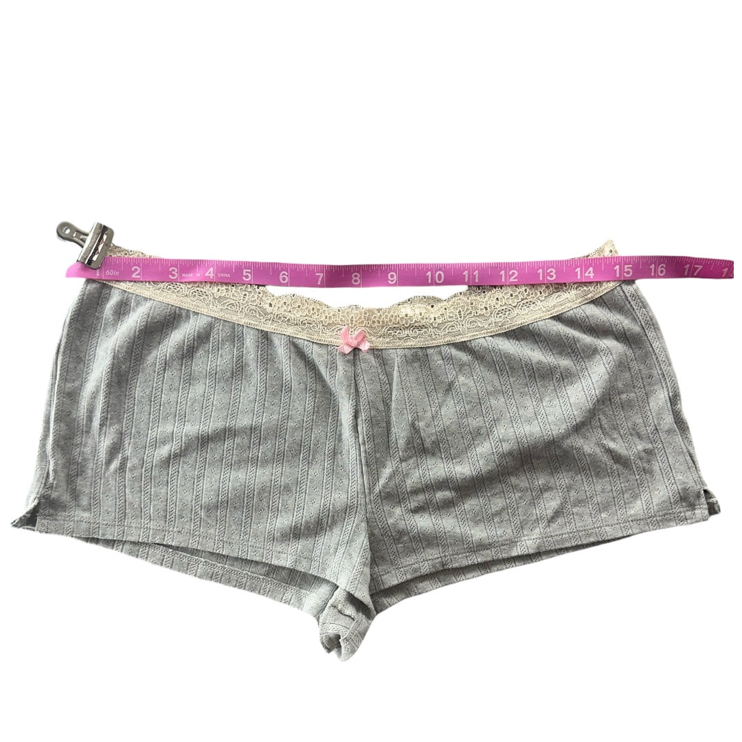 Victoria's Secret Ribbed Modal & Lace Cami Shorts Set