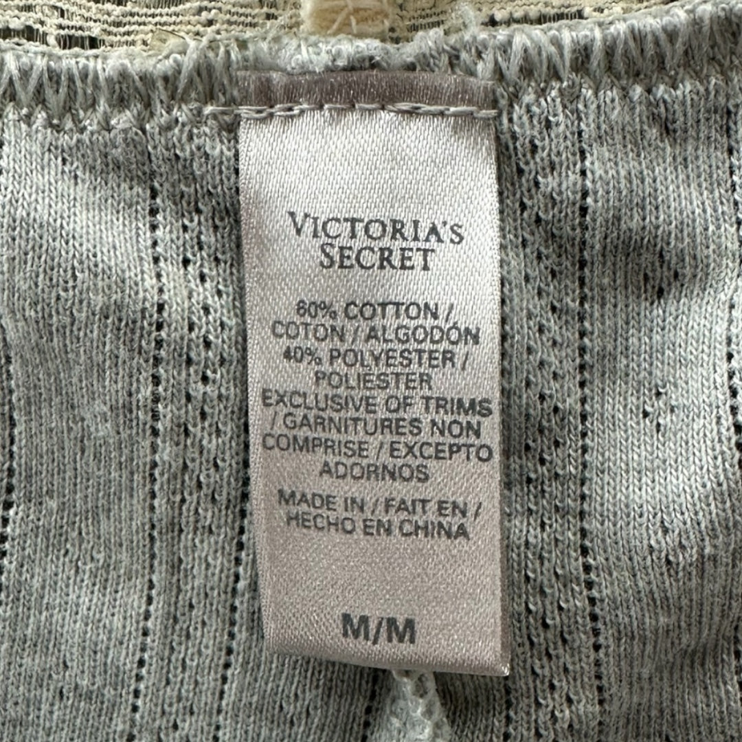 Victoria's Secret Ribbed Modal & Lace Cami Shorts Set