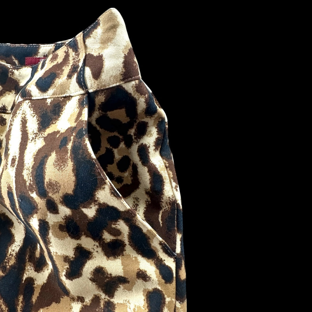 Merona Leopard Print Pencil Skirt