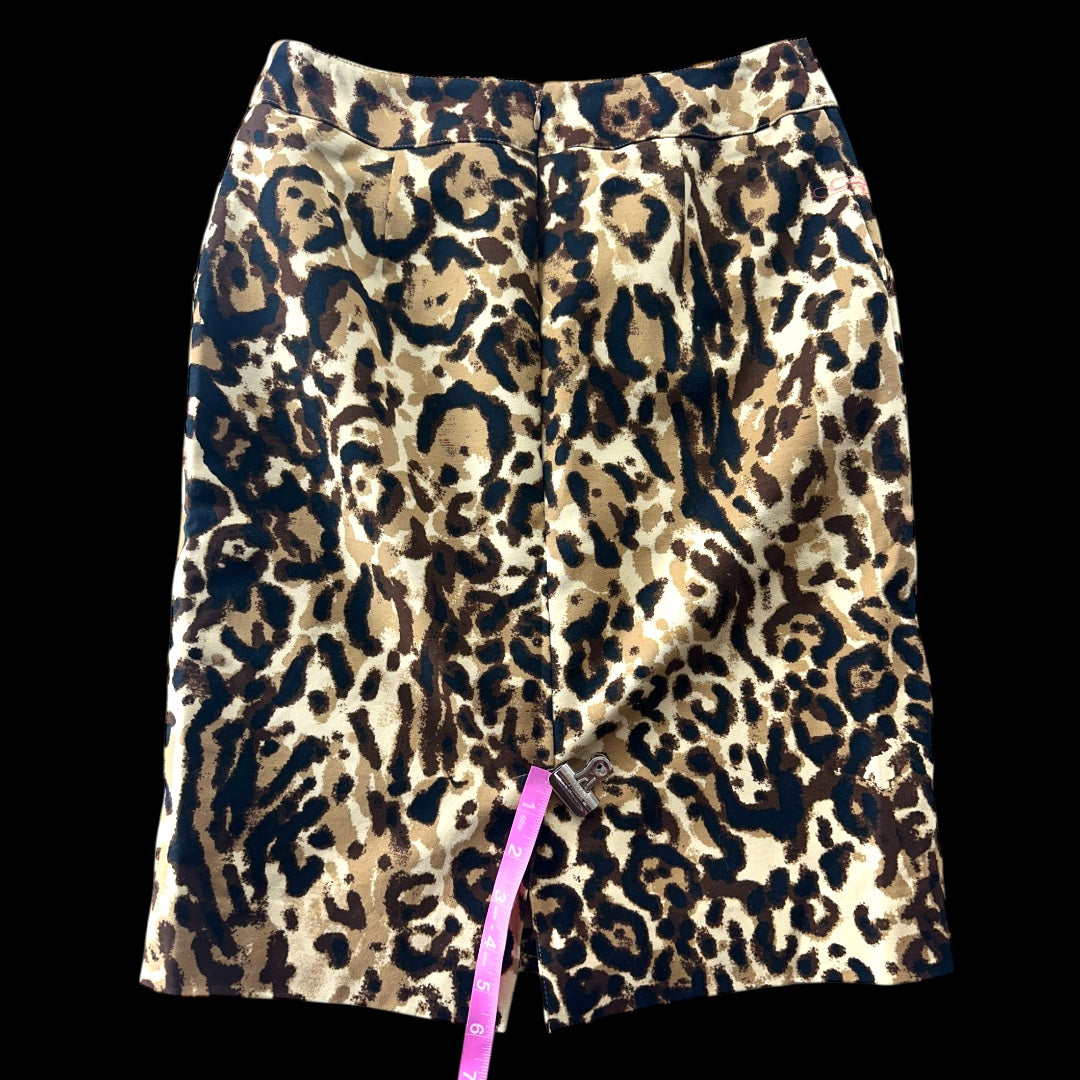 Merona Leopard Print Pencil Skirt