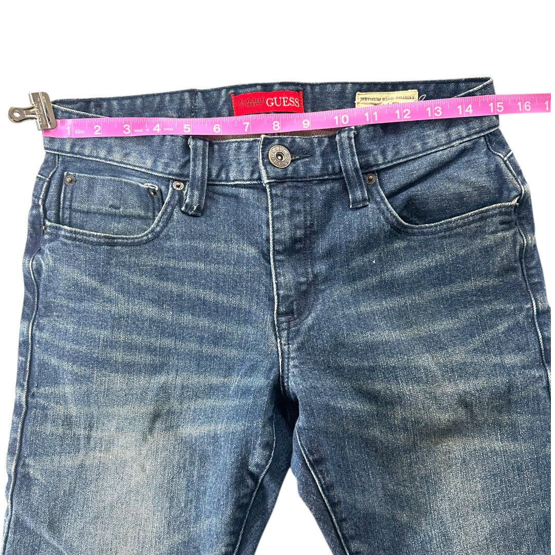 Guess Medium Rise Skinny Scotch Fit Jeans