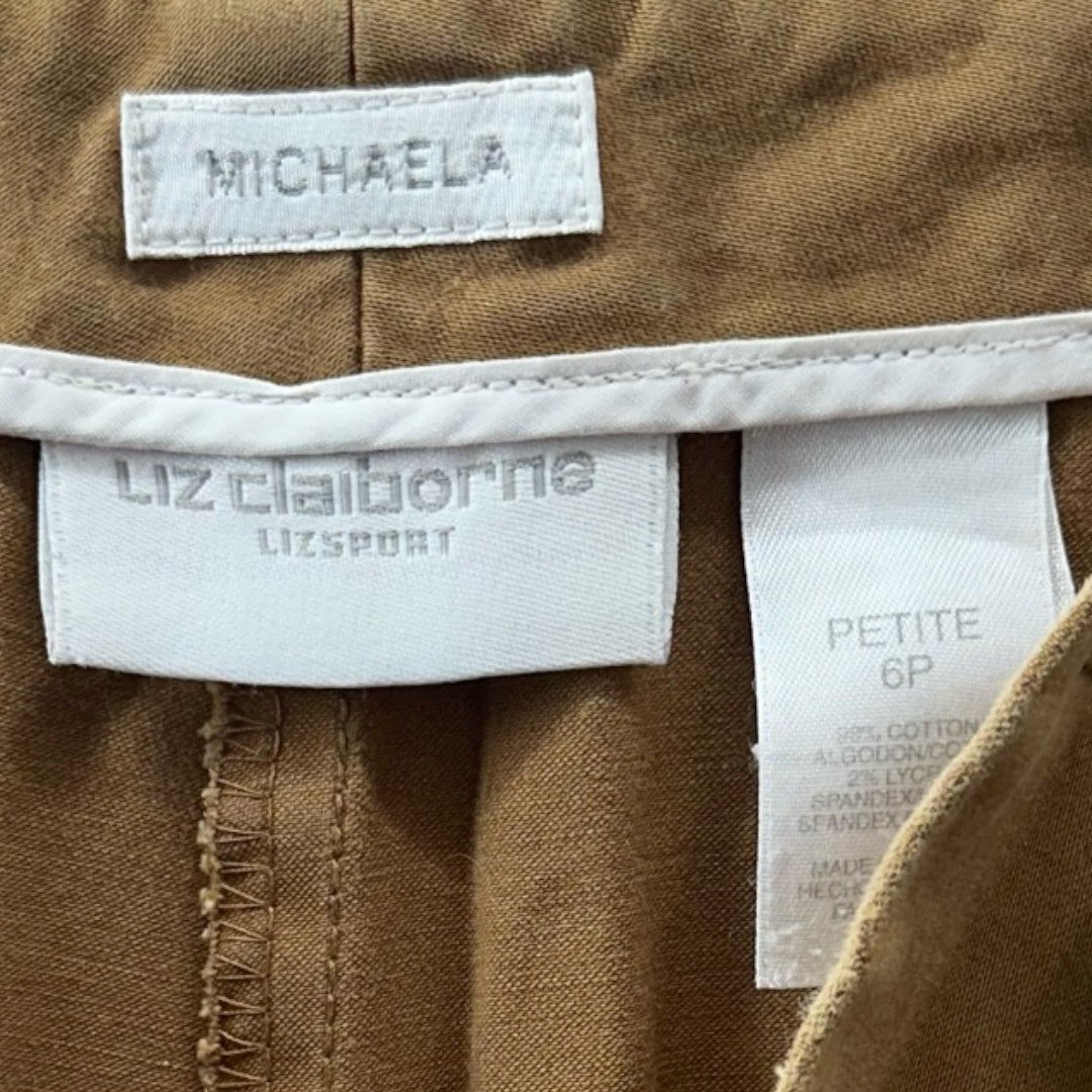 Liz Claiborne Michaela Khaki Pants