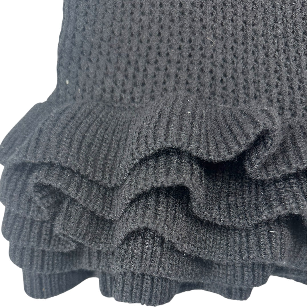 Lulus Crochet Ruffled Mini Dress