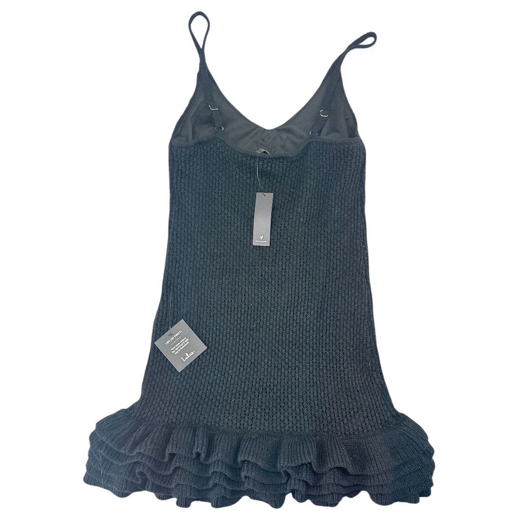 Lulus Crochet Ruffled Mini Dress