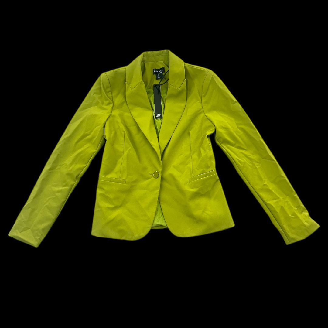 Nicole Miller Isla Stretch Crepe One Button Blazer