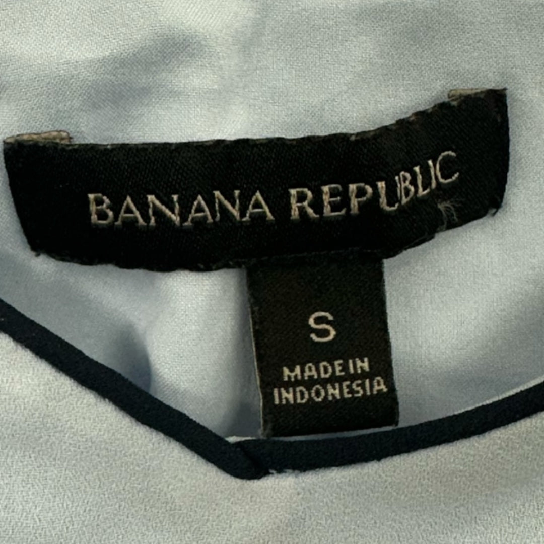 Banana Republic White Camisole with Black Trim