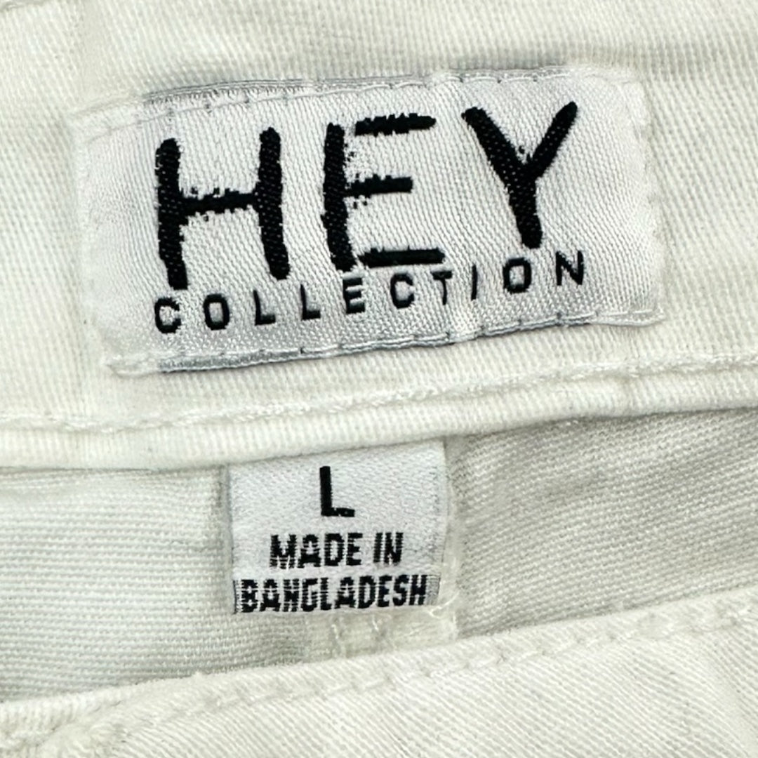 Hey Collection White Jeans