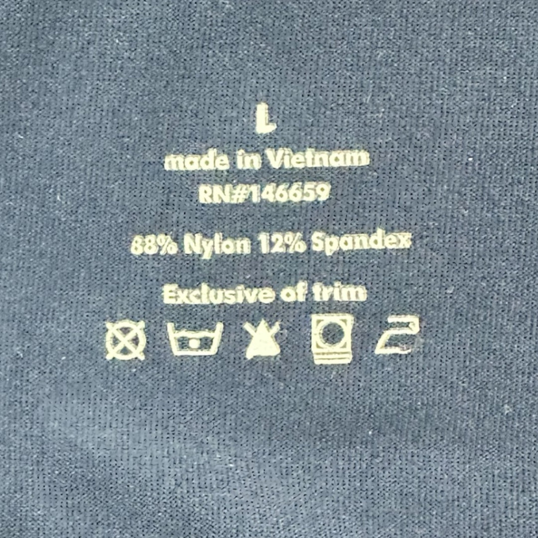 Black Legging with Ankle Zipper