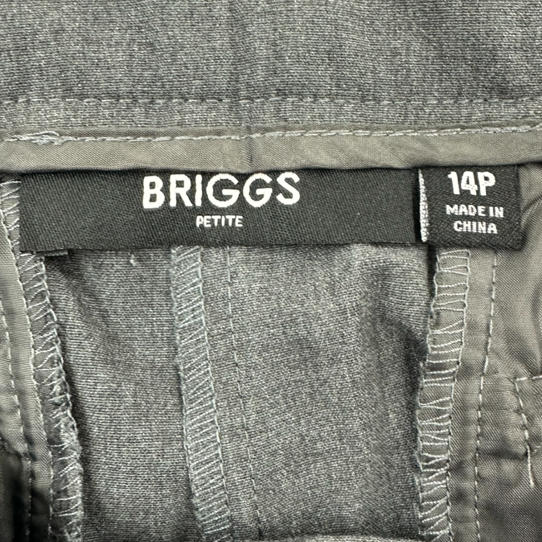 Briggs New York Gray Dress Pants