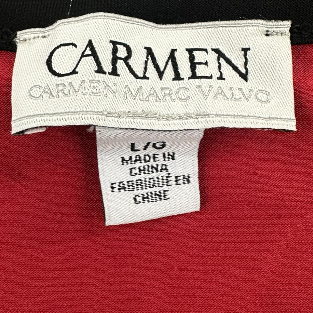 Carmen Marc Valvo Sleeveless Blouse