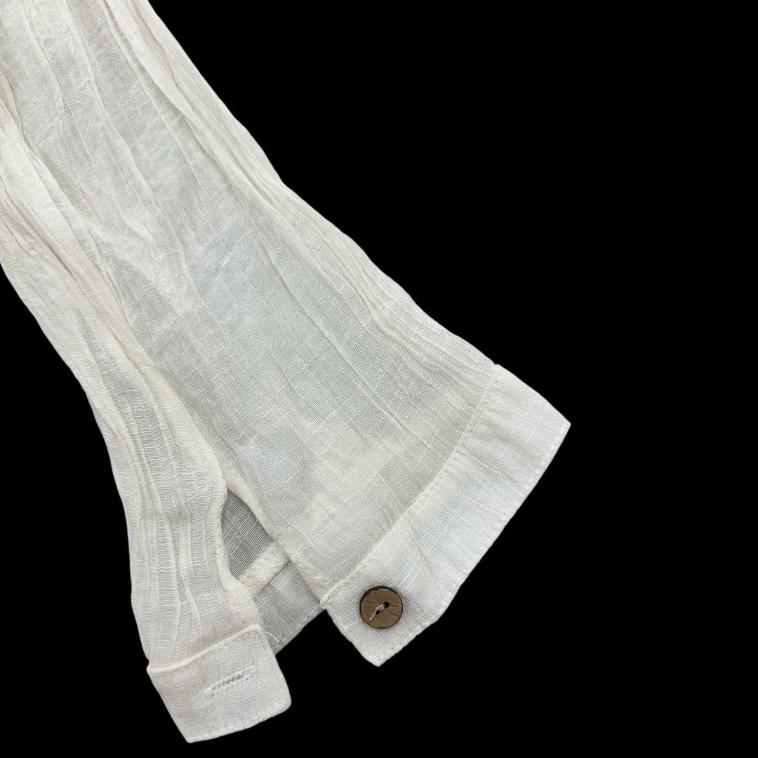 White Linen Blouse
