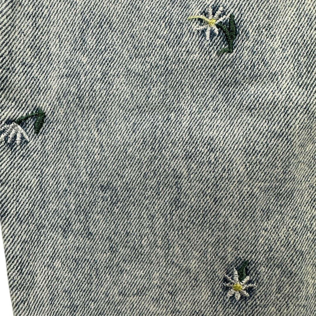 Material Girl Daisy Distressed Mom Jeans