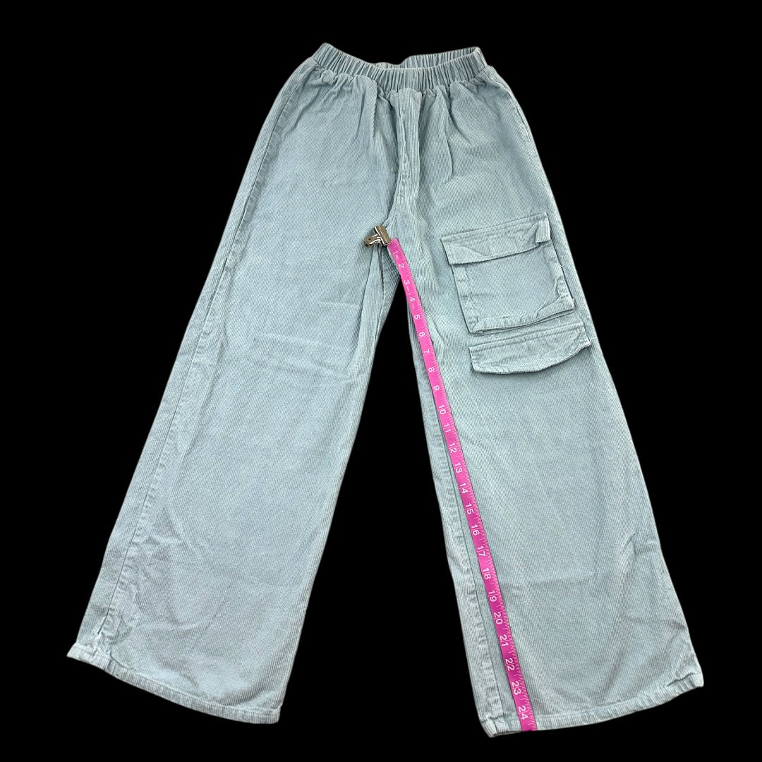 Kehlani X Misguided Wide-Leg Corduroy Cargo Pants