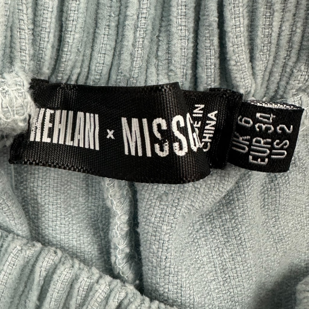 Kehlani X Misguided Wide-Leg Corduroy Cargo Pants