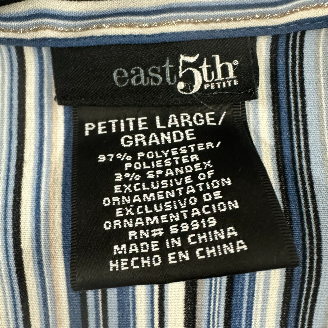 East 5th Women's Striped Button-Down Shirt