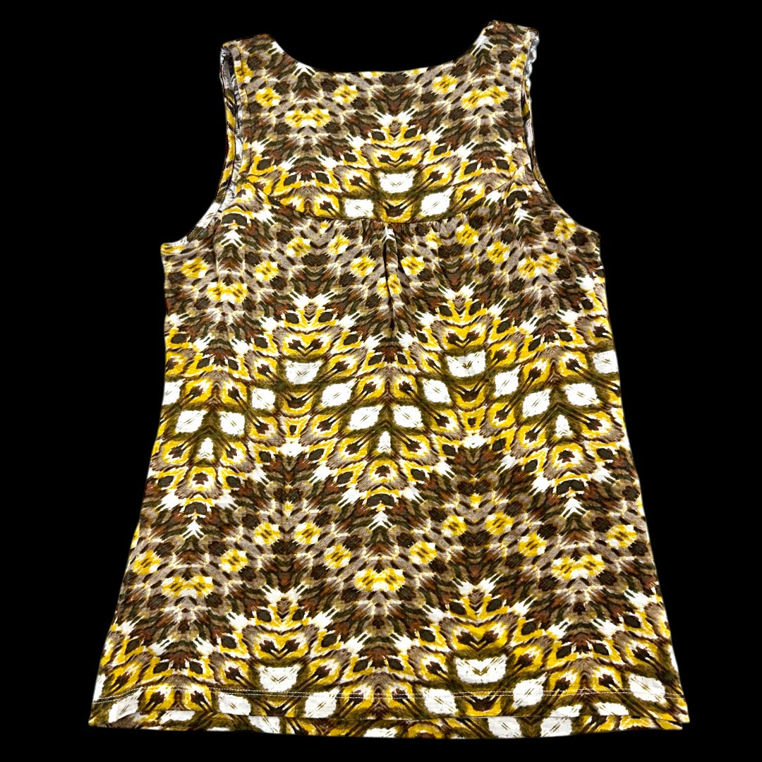 Sonoma Boho Crocheted Lace Round Neck Tank Top
